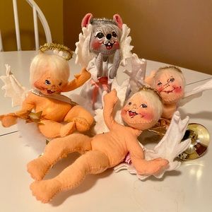 Annalee Vintage Christmas Angels